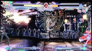 XBL: Blazblue CS2 Player Matches 5/13/11 - CMSORA (PL) vs Scorp0851 (RG,HZ,BA) part 2