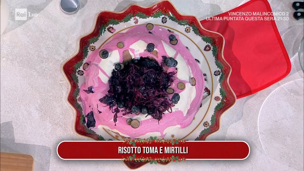 Risotto toma e mirtilli - È sempre mezzogiorno 16/12/2024