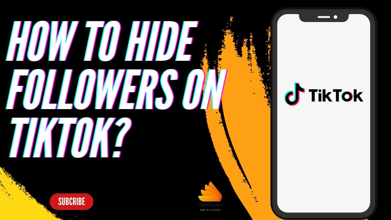 How to Hide Followers on TikTok? - YouTube