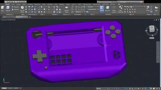 Game Cube Portable. Case Drawing