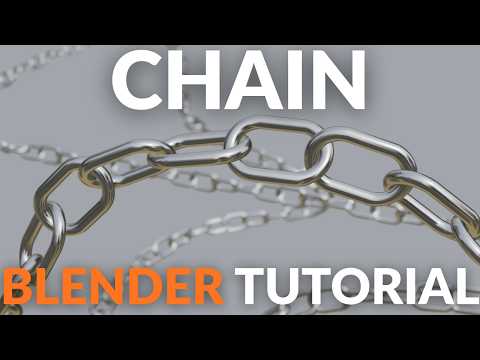 How to Make a Chain in Blender – Beginner Tutorial