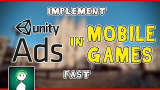 Implement UNITY ADS in your mobile game FAST! (Code walkthrough and explanation)