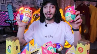 პირამიდები, ბუს კვერცხები და კოშკები 🥚 *UNBOXING*