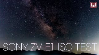 SONY ZV-E1 - Night sky ISO TEST | 밤하늘 ISO 비교