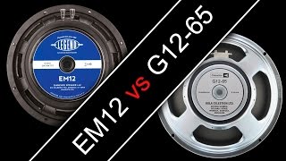 G12-65 & EM12 - Comparison Test