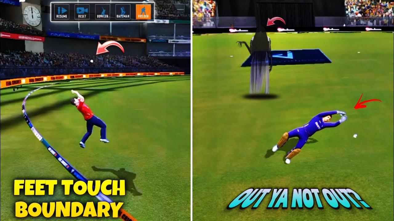 Hidden Features In Real Cricket 24 | Unexpected Moments, Funny Moments ...