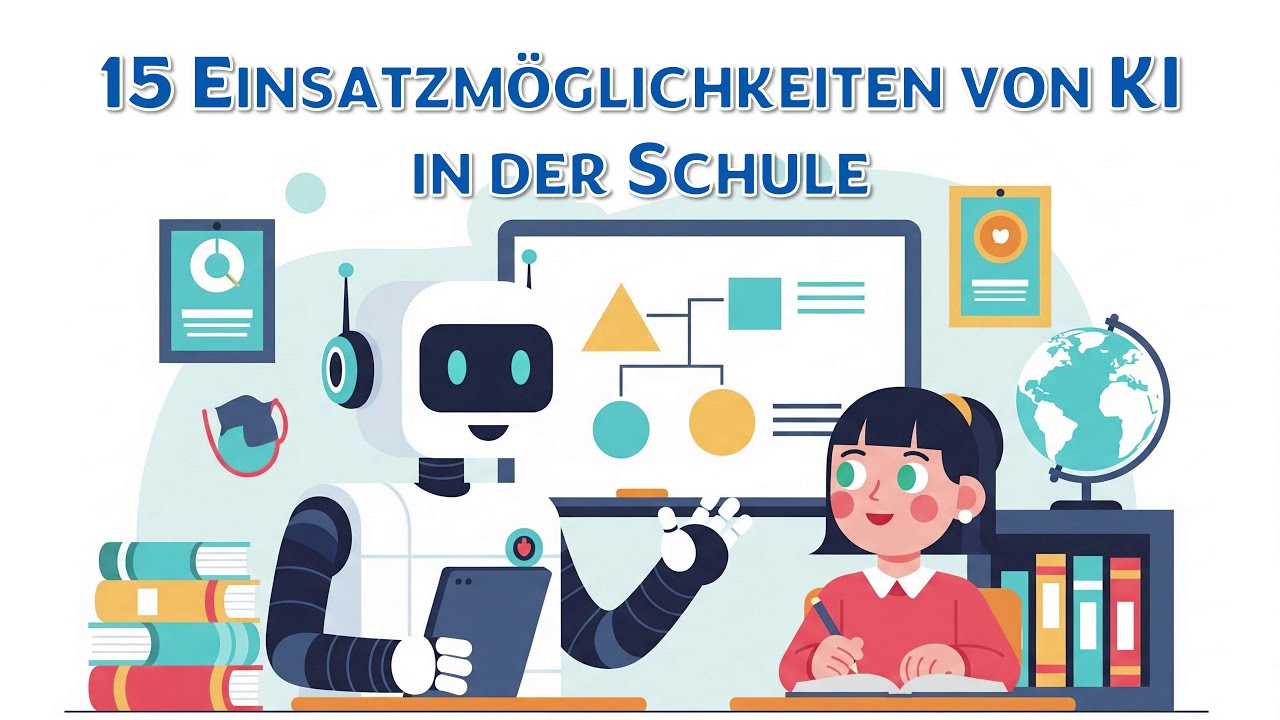 15 Einsatzmöglichkeiten von KI in der Schule - YouTube