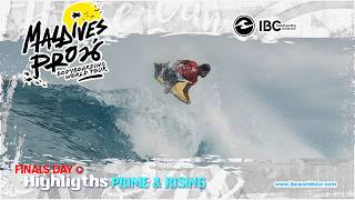 Highlights | Historical Day for Bodyboarding at the 2026 Maldives Pro Finals Day