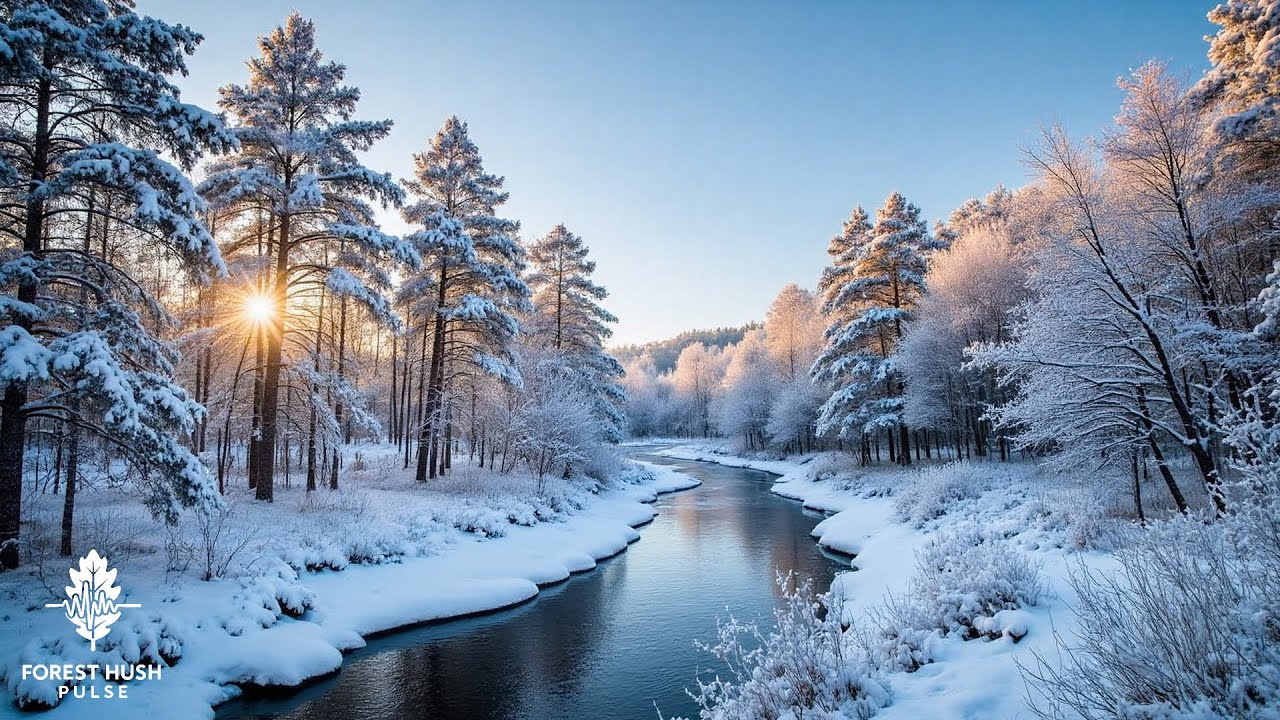 First Snow of January ❄️ Beautiful Winter Music for Stress Relief and Calm