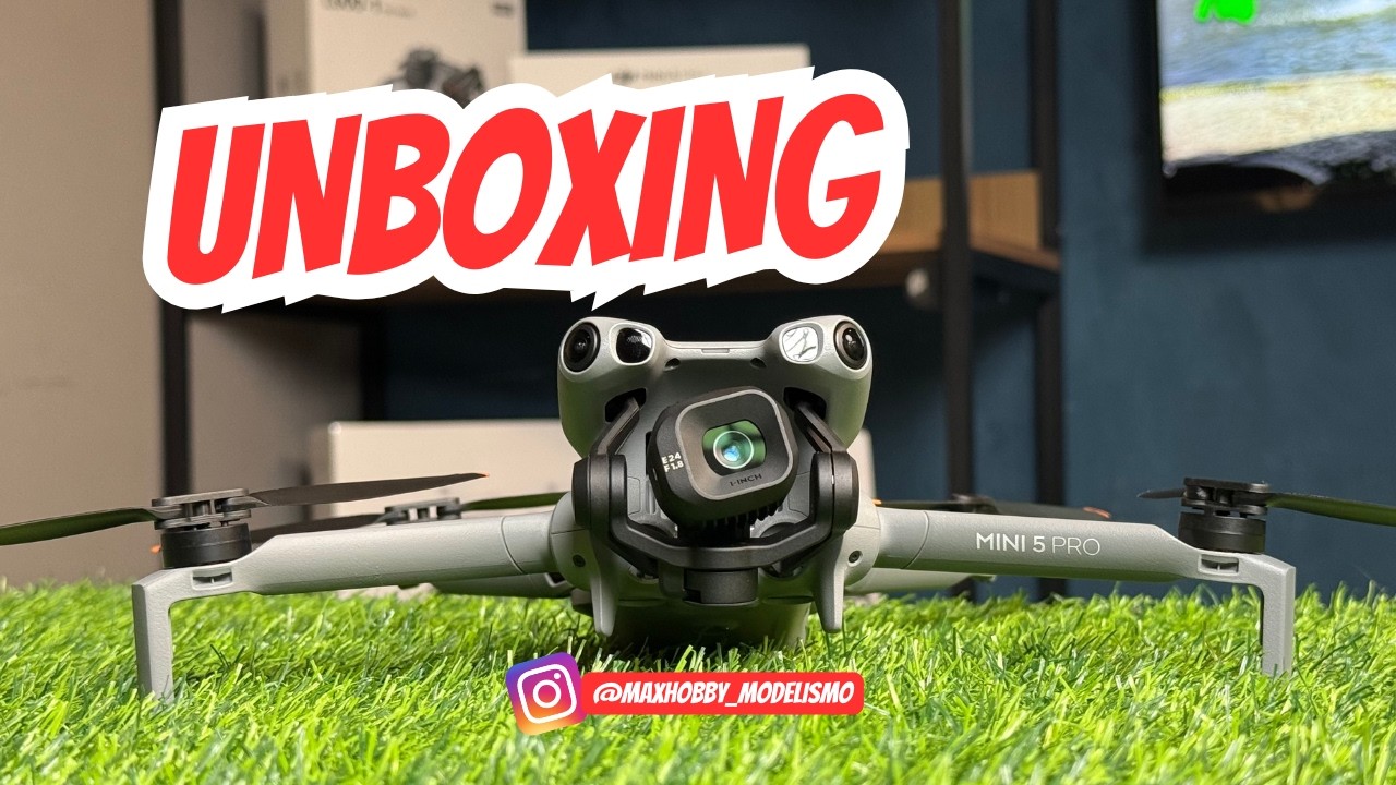 O lançamento DJI Mini 5 Pro chegou! (Unboxing Oficial) - YouTube