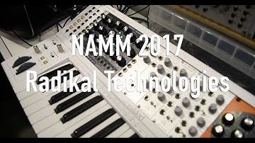 NAMM 2017: Radikal Technologies Swarm, Effexx & Dual Filter