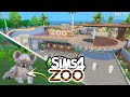FUNCTIONAL ZOO Sims 4 Build | NO CC | Collab @pugowned | Sims 4 Zoo Build | Sims 4 Fast Build