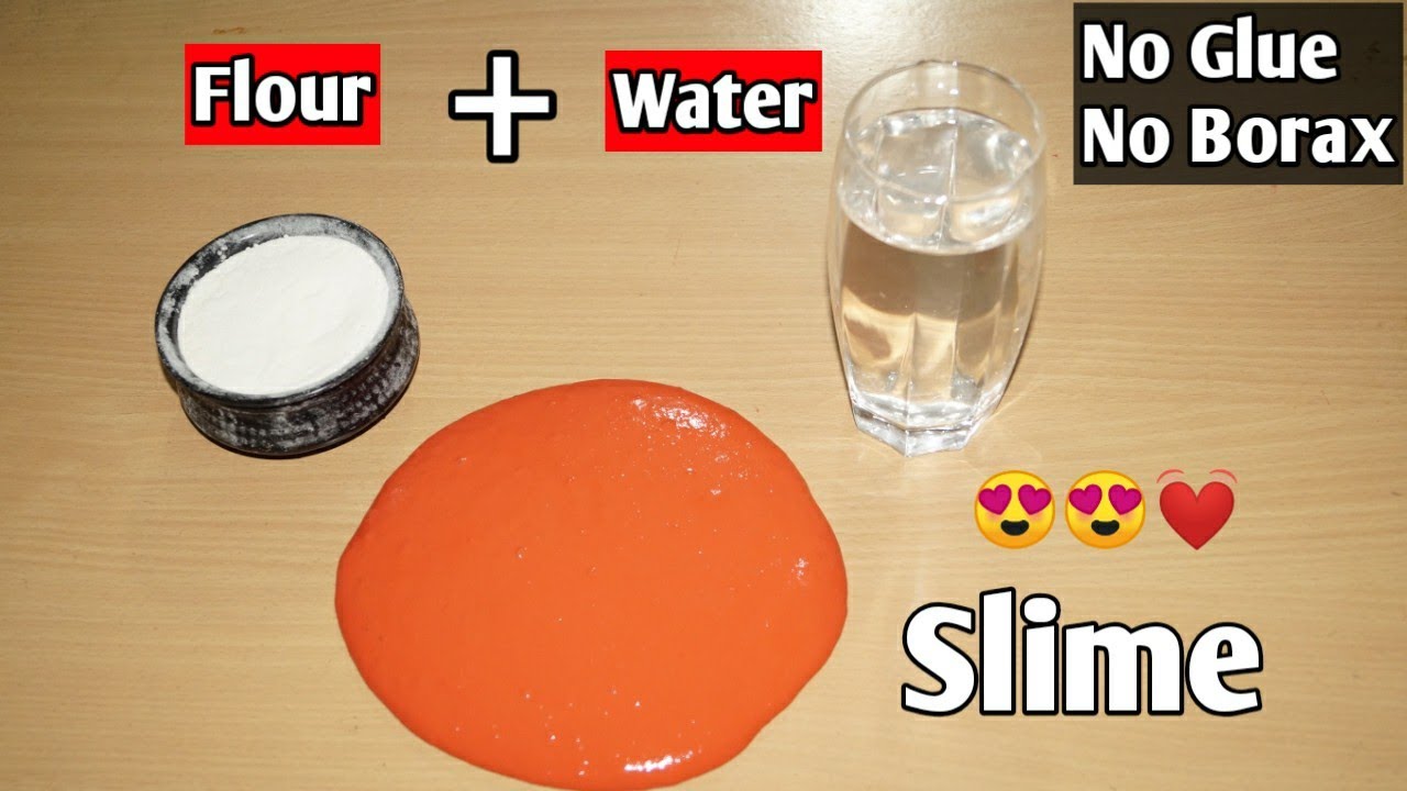 How To Make Slime Without Glue Or Borax L How To Make Slime