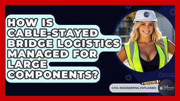 How Is Cable-stayed Bridge Logistics Managed For Large Components? - Civil Engineering Explained