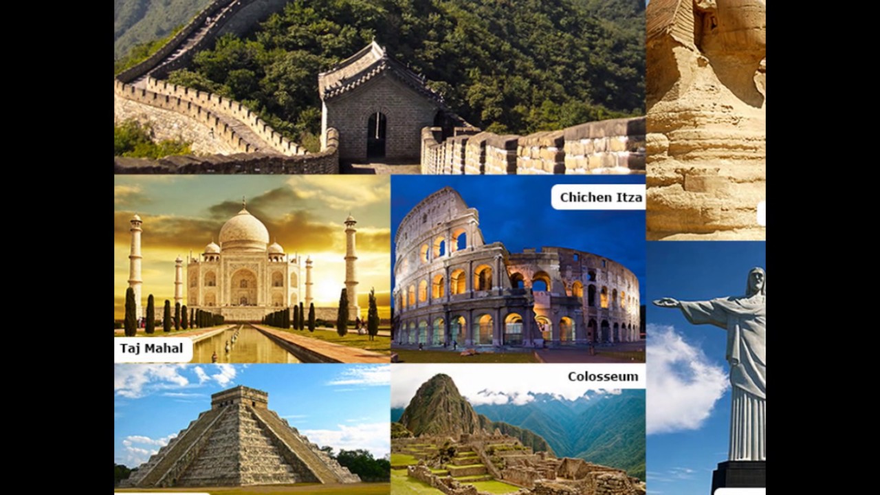 Seven wonders of the world are