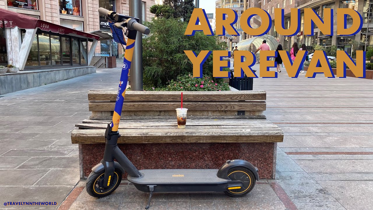 Around Yerevan City Centre (via escooter)! YouTube