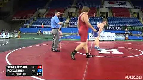 285 Cons. Round 2 - Jack Carruth (Wisconsin) vs. C...