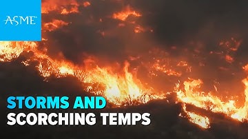 How Does CO2 affect the planet? Fires, storms, and scorching temps.