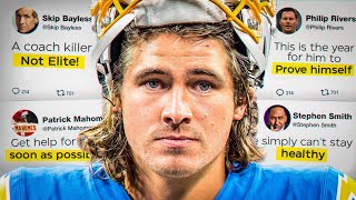 Justin Herbert Is Out of Excuses