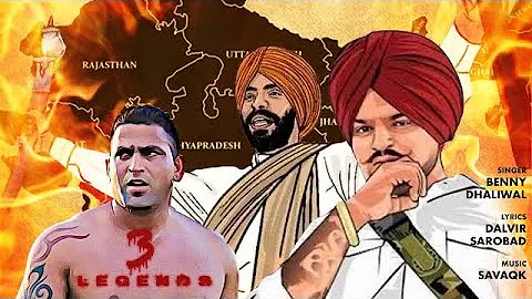 3 Legends | Sidhu Moose wala | Deep Sidhu | Sandeep Nangal | Benny Dhaliwal | Sevaqk