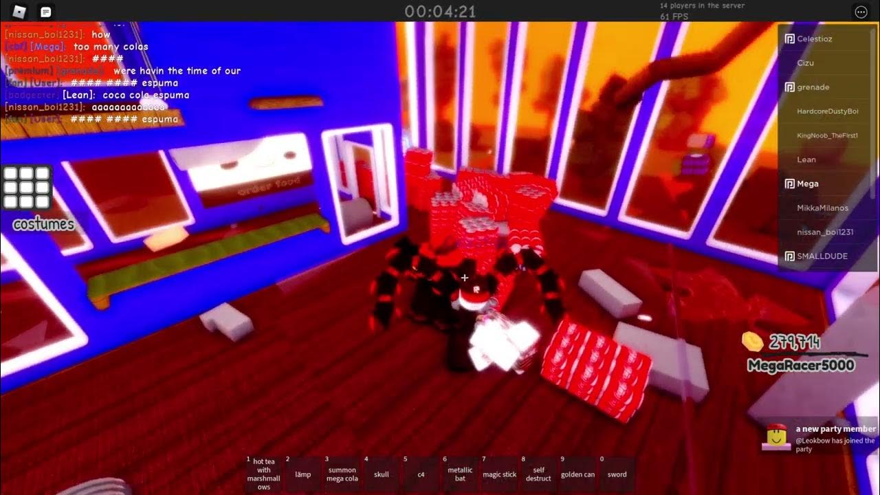 Roblox General Ragdoll chaos: the mega cola cap broke again - YouTube