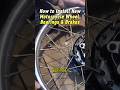 Installing Motorcycle Wheel Bearings DIY #motorcycle #restoration #suzuki #ts185 #vintage#diy #howto