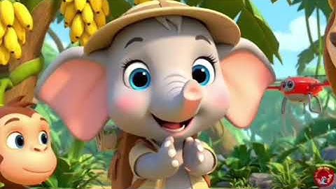 Russian | Обезьяньи проделки и банановая загадка | Monkey Mischief and the Banana Clue