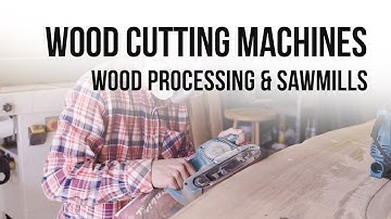 Incredible Modern Wood Cutting Machines | Wood Processing & Sawmill - #Learn #Creative #Skills