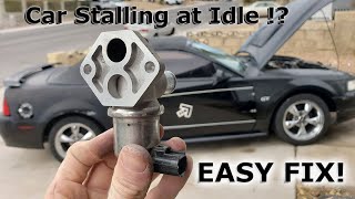 Car Stalling or Rough Idle  Cleaning the IAC Valve (Idle Air Control)