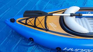 Kayak Inflable Bestway 1 Persona Con Remos Inflador siempreatentos.net