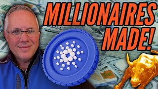 CARDANO ADA - MILLIONAIRES WILL BE MADE!