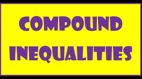 6 4 compound inequalities