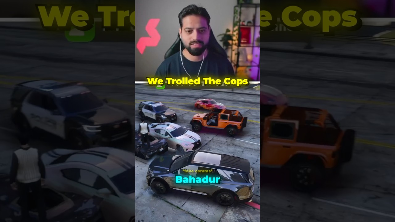 Trolling Cops in GTA 5 RP