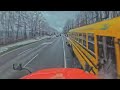 Truck Crash With School Bus