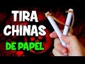 Resortera Casera o Tirachinas Casero Fácil y Potente | Armas de papel