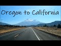 Driving Oregon to California - Scenery & Road Noise - ASMR Sleep Sounds Relaxation Studying Anxiety