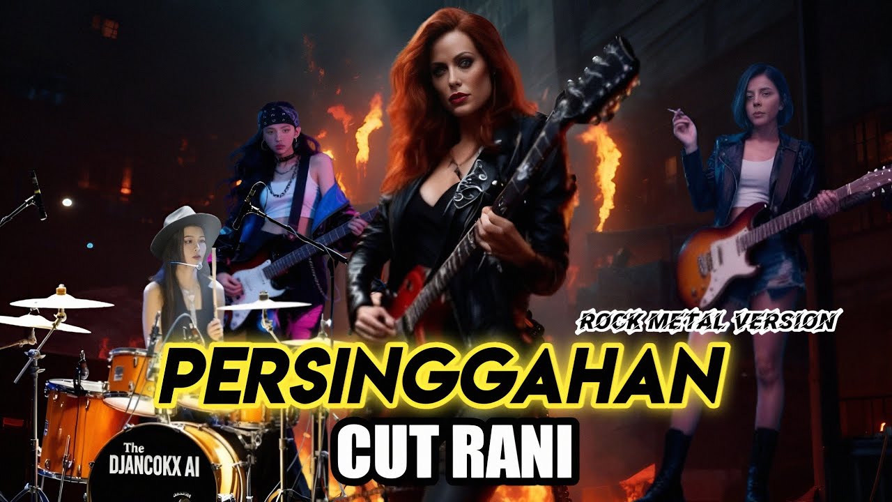 PERSINGGAHAN CUT RANI COVER ROCK METAL VERSION BY THE DJANCOKX AI