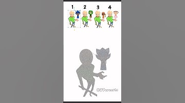 Which one is Correct? Baldi Basics  #baldisbasics #art #roblox