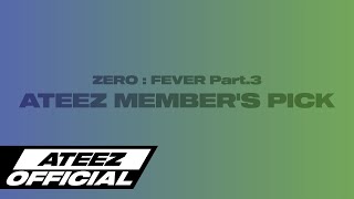 ATEEZ(에이티즈) ZERO : FEVER Part.3 MEMBERS PICK