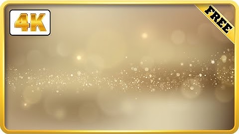 Gold bokeh with galaxy effect video loops