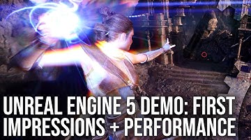 Unreal Engine 5 Hands-On: Demo Analysis + Performance Benchmarks