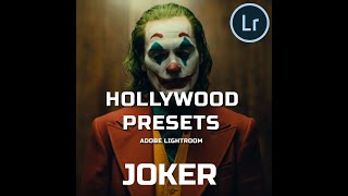 Joker Lightroom Presets for Desktop and Mobile