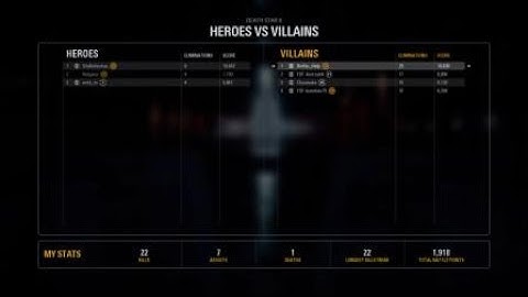 22 player kill streak in HvV with Count Dooku