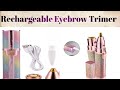 How to use Rechargeable Eyebrow Trimer || Rechargeable eyebrow trimmer full tutorial