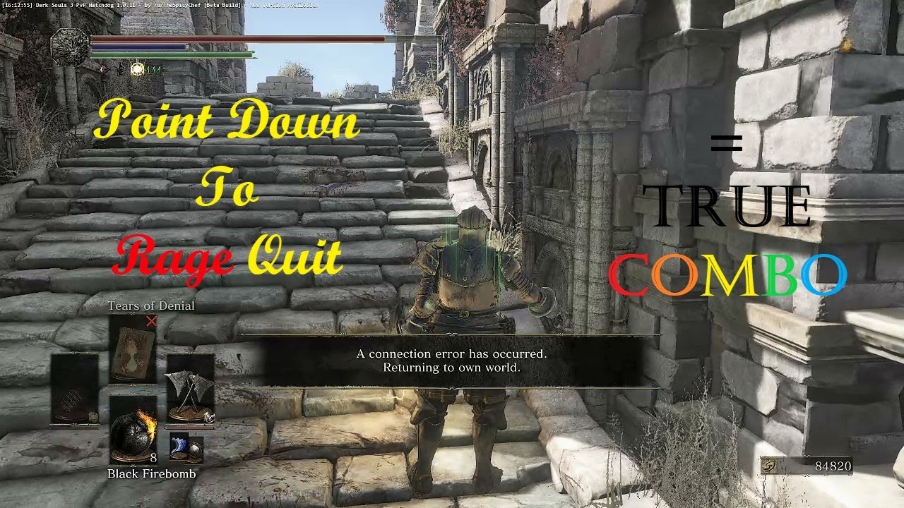 [DS3] Point Down To Rage Quit = True Combo 10/31/2021 - YouTube