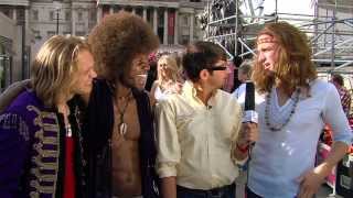 Pride London 2010 Backstage Celebrity Interviews