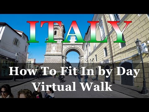 Aversa, Italy Day Tour - 4K