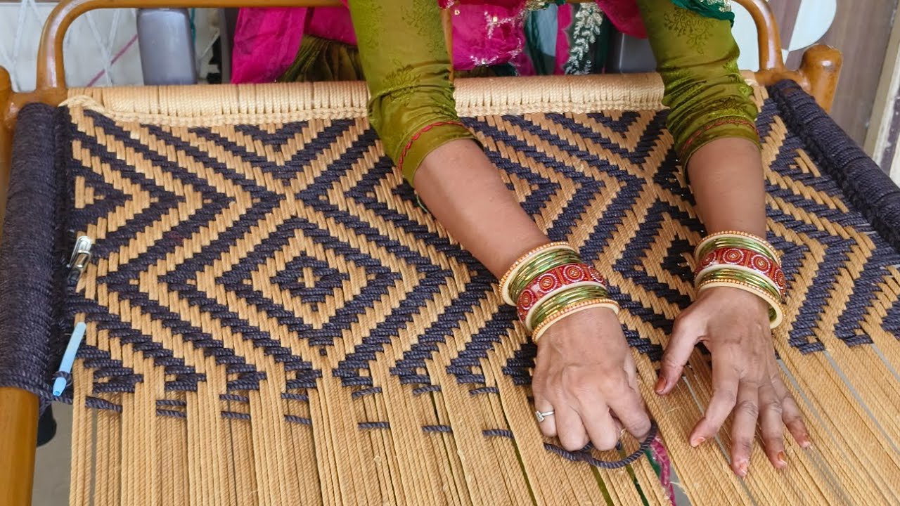 Charpai kaise banaye।।Charpai ki bunai!! चारपाई की डिजाइन।।