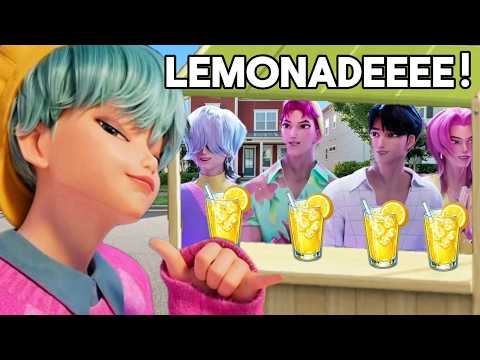 SAJA BOYS open a LEMONADE STAND... (Voiceover skit) K-Pop Demon Hunters