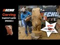 Ryan Cook teaches the basics of chainsaw carving episode 4 - shape and detailing.